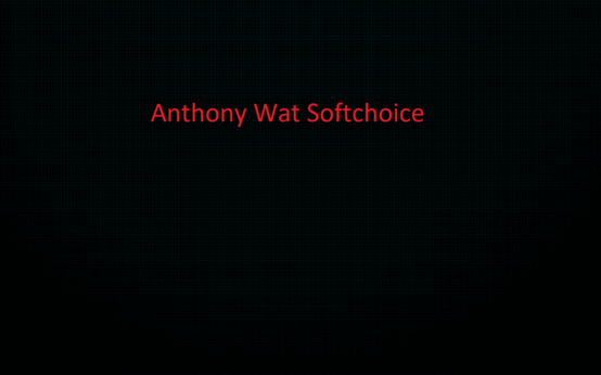 Anthony Wat Softchoice